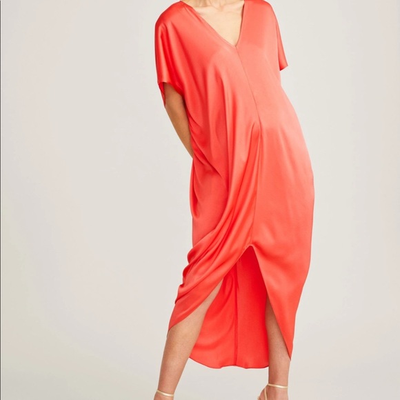 HATCH The Riviera Dress in Papaya New with Tags - Picture 3 of 14